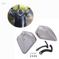 Motorcycle Smoke Hand Guard Wind Deflector for Yamaha NMAX155 NVX155. 