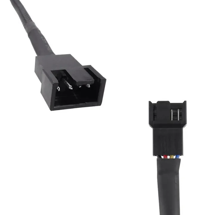 4PCS%204%20Pin%20PWM%20Fan%20Extension%20Power%20Cable%20Connector%20Case%20Male%20to%20Female%20Extending%20Cables%20for%204%20Pin/3Pin%20Fan%20-%20Image%205