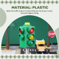 Mini Traffic Signs Road Light Block with Sound LED Children Safety Traffic Light Model Kids Traffic Light Toys. 