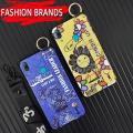 Lanyard Wrist Strap Phone Case For Huawei Y7 2019/Y7 Prime 2019 protective Wristband Durable Kickstand Waterproof ring. 