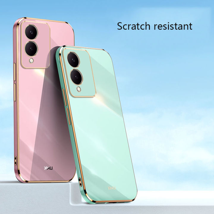 Biruiqu%20for%20VIVO%20Y17s%20Back%20Cover%20Luxury%206D%20Plating%20Frame%20Shiny%20Bling%20Phone%20Pounch%20Soft%20Silicone%20Square%20Phone%20Case%20-%20Image%205
