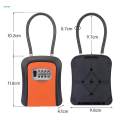 Key Lock Box Key Portable for Indoor Outdoor Durable Versatile. 