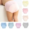 【NEW】 Newborn Training Pants Baby Shorts Solid Color Washable Underwear BABY Boy Girl Cloth Diapers Reusable Nappies Infant Panties. 