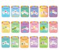 Learning Flashcards ABC Numbers Fruit Animal Body Educational Toys Classroom Aids Montessori Learning English Word Card for Kids. 