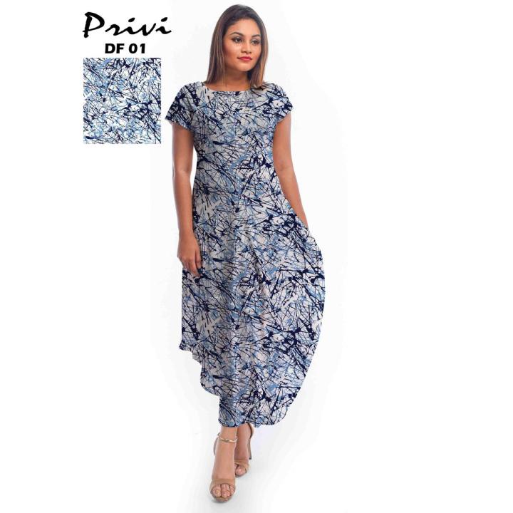 Privi Fashion Ladies Long Dress for Women