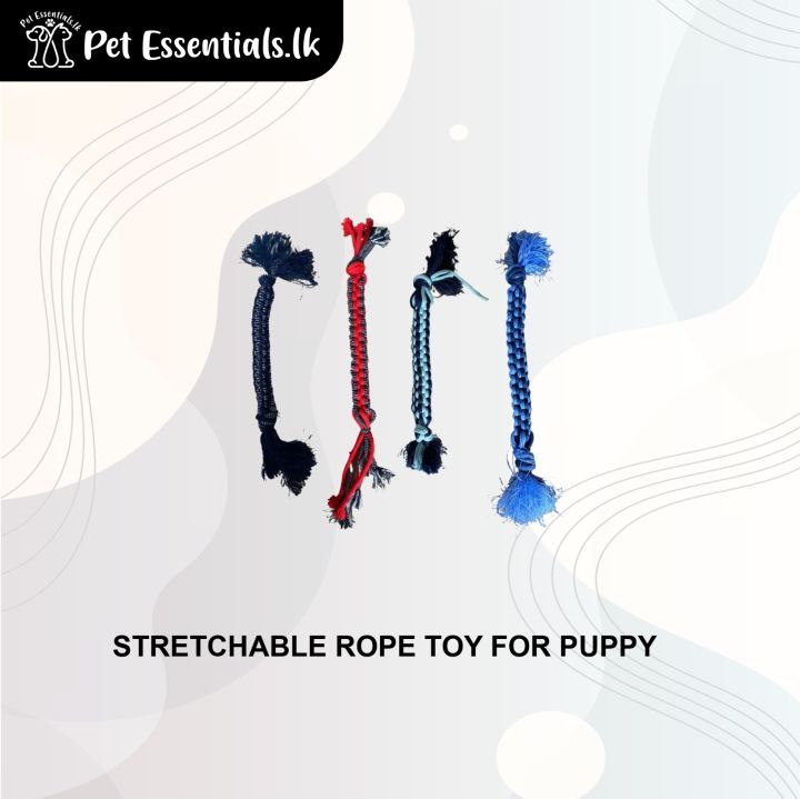 Stretchable Rope Toy For Puppy