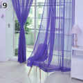 Lightweight Gauzy Valances Door Window Curtain Drape Sheer Home Wedding Decor. 