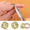 Stainless Steel Adjustable Jump Ring Opening Closing Finger Jewelry Tools Round Circle Bead Plier for DIY Jewelry Making Tool. 