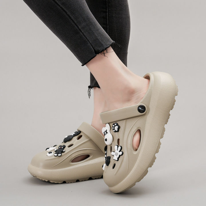 %E3%80%90Nesty%E3%80%91LR1601%20Couple%20Women's%20Shoes%20Height%20Increase%20Outer%20Wear%20Non-Slip%20Silent%202025%20Slippers%20Women's%20Forest%20Crocs%20Sandals%20-%20Image%203