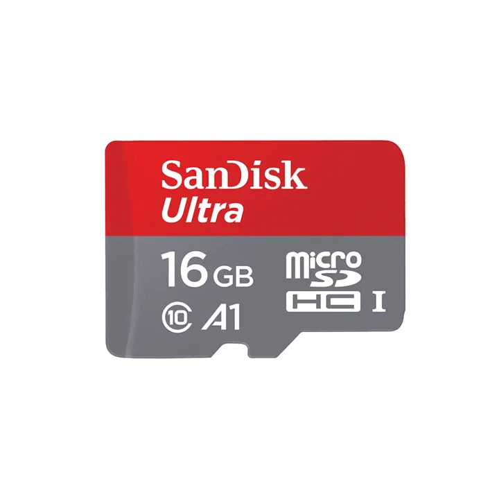 SanDisk 16GB Ultra microSD Card (80 Mb/s)
