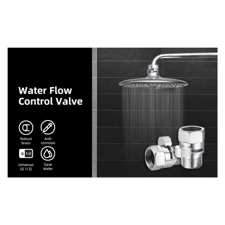 Shower%20Shut%20Off%20Valve%20Shower%20Flow%20Control%20Valve%20G1/2%20Flow%20Pressure%20Regulator%20for%20Handheld%20Shower%20Bidet%20Sprayer%20-%20Image%206