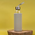 Travel Glass Water Bottle - 500ml. 