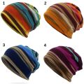 Women Men Stylish Pattern Soft Stretchy Winter Hats Beanie Cap Ear-Protector Neck Scarf. 