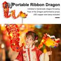 Nebula Kids Dragon Dance Set Diy Handmade Dragon Dance Lantern Kit with Led Lights Perfect New Year Gift for Kids Adults Chinese Loong Toy Performance Prop Led Dragon Lantern. 