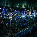 【ALLGOOD】Ready Stock ++Solar Light Garden Lights Firework Light String Multicolor Fairy Light,Christmas Landscape Path Lawn Lamp Outdoor Waterproof Garden Decoration Light Lighting, Suitable for Home, Garden, Courtyard, Yard, Christmas. 