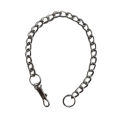 Dog Steel Necklace Chain with Lock Dog Training Choke Collar Adjustable Stainless Steel Chain Slip Collar Best for Puppys Dogs Steel Choker Chain. 