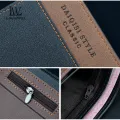 LouisWill Wallet Men Wallets Fashion Long Short Wallet PU Leather Long Wallet Business Wallets Men's Anti-theft Soft Wallet Splicing Two Fold Ultra-thin Long Wallet Travel Purses Coin Pouch ID Credit Cards Holders. 