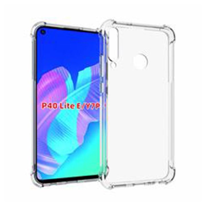 Huawei P40 Lite E Clear Transparent Shockproof Protection Back