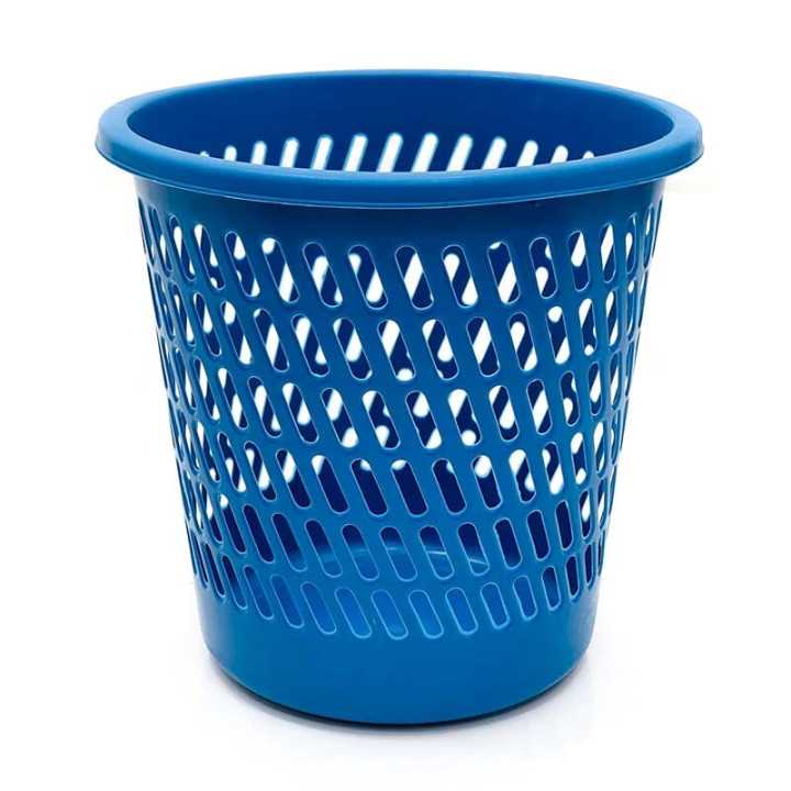 Laundry%20Basket%20Dustbin%20Small%20Size%2028x%2027%20cm%20(Diameter%20x%20Height)%20-%20Red%20-%20Image%203