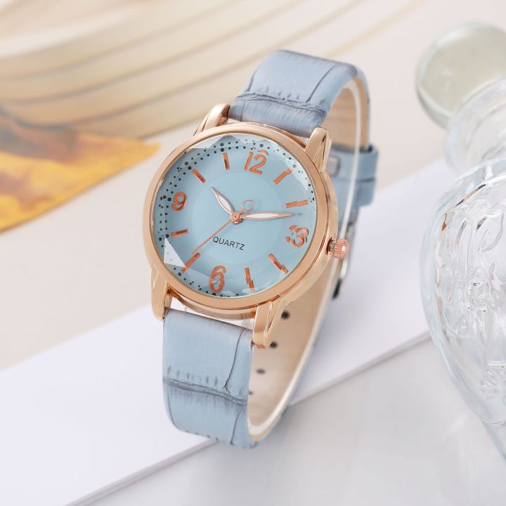 New Digital Waterproof Small Blue Watch Fashion Ladies Watch Women's Watch Quartz Watch Waterproof