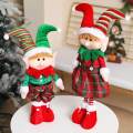 Elf Christmas Dolls Holiday Ornaments Christmas Toy Elf Dolls Decoration. 