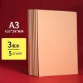 A4/A3 Size Brown Thicked Kraft Paper DIY Handmake Card Making Craft Peper Thick Paper Board Cardboard Thickness 0.5/1/1.5/2-3mm. 