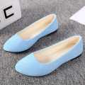【ALLGOOD】Women Girls Solid Big Size Slip On Flat Shallow Comfort Casual Single Shoes Running shoes. 