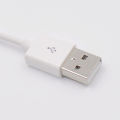 Portable 3.5mm USB 2.0 Male AUX Speaker Audio Cable Cord for Car MP3/4 VC591 P12. 