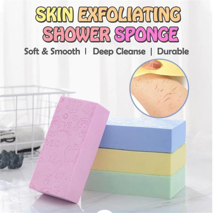 %E3%80%90Great%20Selection%E3%80%91%20Kid%20Soft%20Exfoliating%20Body%20Bath%20Spa%20Washing%20Sponge%20Pad%20Scrubber%20Cleaning%20Bathroom%20Accessory%20-%20Image%202