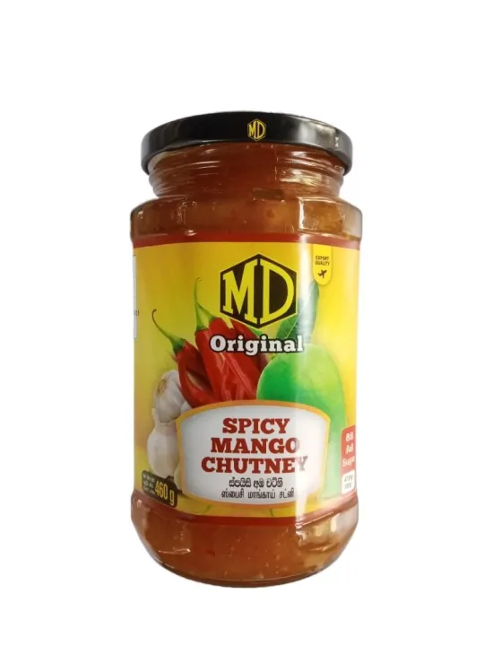 MD Mango Chutney (Spicy) 460G Bottle
