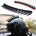 5 Color Rubber Dirt Biker Motocross Mohawk Biker Helmet Mohawks Spikes Motorcycle Helmet Mohawk. 