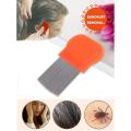 Stainless Steel Long Teeth Hair Lice Comb - Density Teeth for Flea and Nit Removal - Dust-Free Hair Brush Comb. 