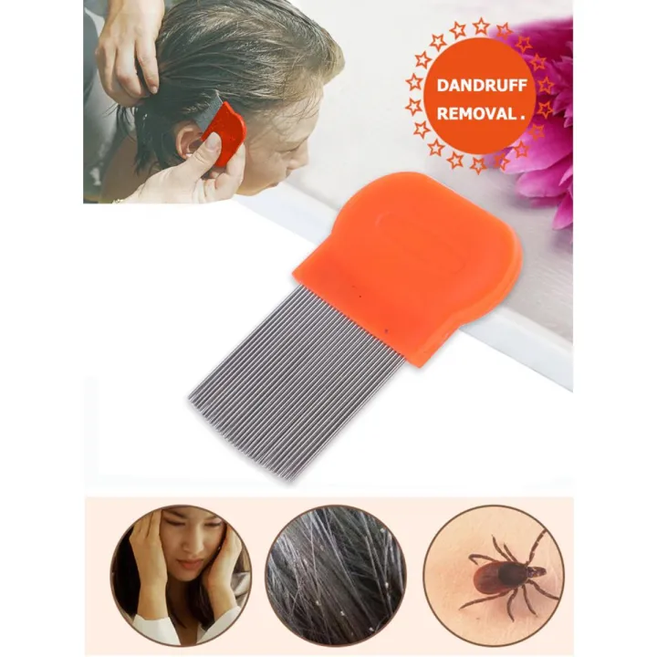 Stainless%20Steel%20Long%20Teeth%20Hair%20Lice%20Comb%20-%20Density%20Teeth%20for%20Flea%20and%20Nit%20Removal%20-%20Dust-Free%20Hair%20Brush%20Comb%20-%20Image%202