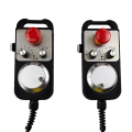 HandWheel 4 Axis Type Universal CNC MPG Pendant Hand Wheel 100 Pulse 5V & Emergency Stop CNC Router HandWheel. 