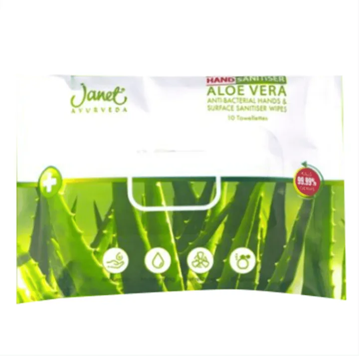 Janet Anti-Bacterial Hands & Surface Sanitizer Wipes