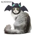 Pet Headgear Pet Headgear Cute Bat Shaped Hat Halloween Costume Soft Comfortable Cat Dog Headwear Supplies Soft Comfortable Pet Costume. 