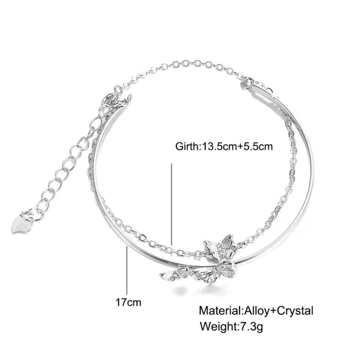 Fashion%20Hollow%20Butterfly%20Bangle%20Bracelet%20Silver%20Color%20Double%20Layer%20Tassel%20Chain%20Bracelet%20For%20Women%20Girls%20-%20Image%206
