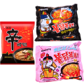 3 Pcs Ramen Pack Korean Famous ramen -Shin Ramen, Samyang Carbo Ramen ,  Samyang Buldak Spicy Chiken  Ramen. 