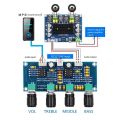 Karaoke preamp tuning board XH-A901 NE5532 Bluetooth reverb amplifier front tone module DIY finished product. 