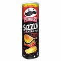 Pringles Sizzlin Spicy Mexican Chilli & Lime Flavour 160g. 