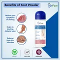 Dr Foot Antibacterial & Antiseptic Foot Powder for Helps to Prevent Burns and Cuts|Reduces Foot Skin Infection – 100gm (FROM INDIA)SAB. 