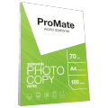 ProMate Photocopy Paper 70GSM A4 100 Sheets Pack. 