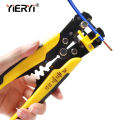 YIERYI Wire Strippping Tool Adjustable Wire Strippper Cutting Pliers Tool for Wire Strippping Cutting Crimping. 