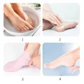 （New）Foot Care ock pa ilicone Moiturizing Gel Anti Cracking Protect ock for Women Girl. 