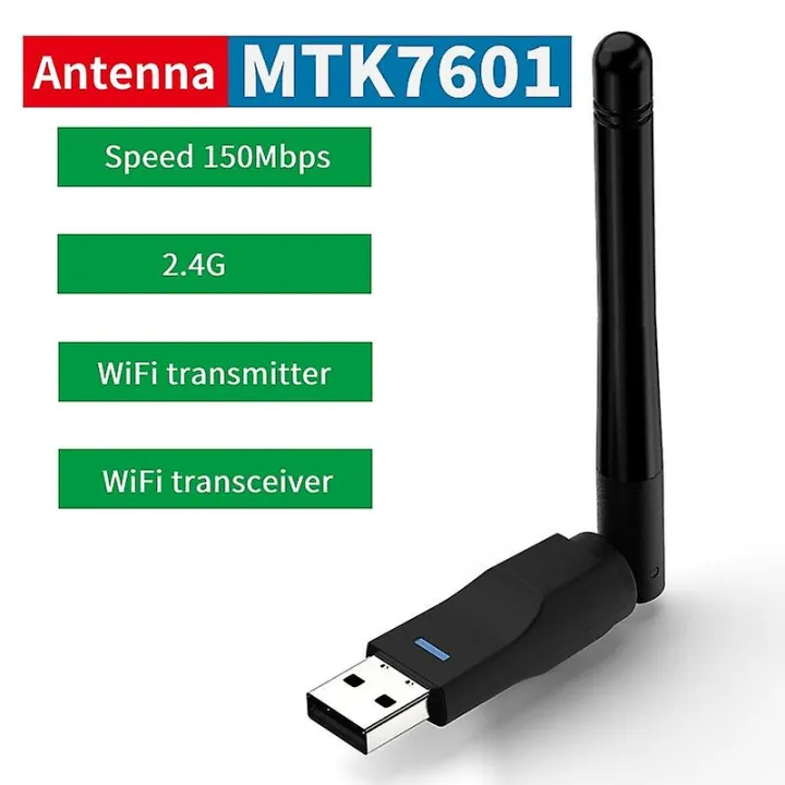 USB WiFi Adapter Mini Network Card 150mbps 2dBi Wi-Fi for PC Wi Fi Antenna Dongle 2.4G USB2.0 Ethernet Signal Receiver