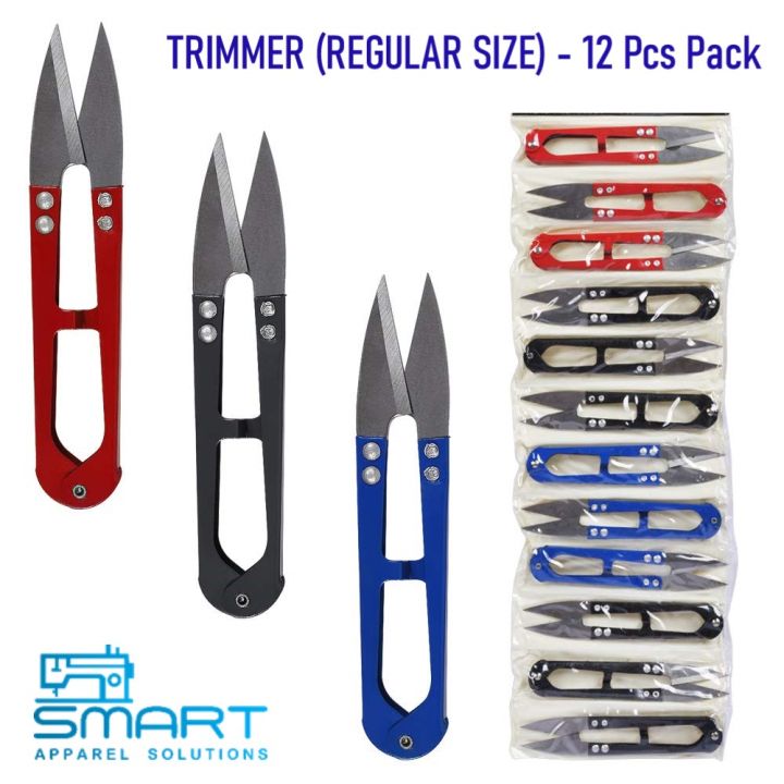 Thread Trimmer / Trimming Scissor for garments industry - 12 Pcs budget Pack