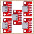 5PCS/Lot USB Type-C Breakout Board Serial Basic Breakout Female Connector Type PCB Converter Board. 