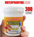 Waterproofing patch & seal repair liquid for roofs, walls, corners, wall roots, external wall cracks, toilet leaks, pipe leaks, substrate, joints, windows, car roofs, pvc pipe joints, drains, chimneys, pools, etc 300g Highpower Brand. 