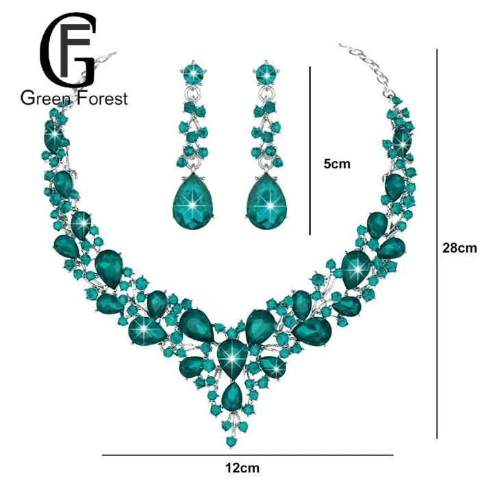Dangle%20Earrings%20Extension%20Chain%20Heavy%20Dinner%20Women%20Jewelry%20Necklace%20-%20Image%205
