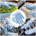 Reusable Silicone Heat Resistant Gloves Household Brush for Cleaning Household Dish Washing glove. 